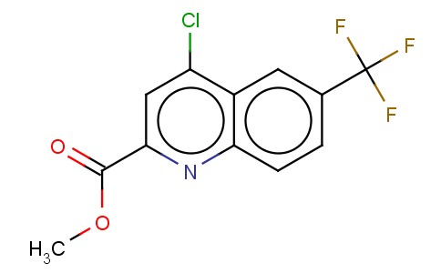 METHYL 4-CHLORO-6-TRIFLUOROMETHYL-QUINOLINE-2-CARBOXYLATE